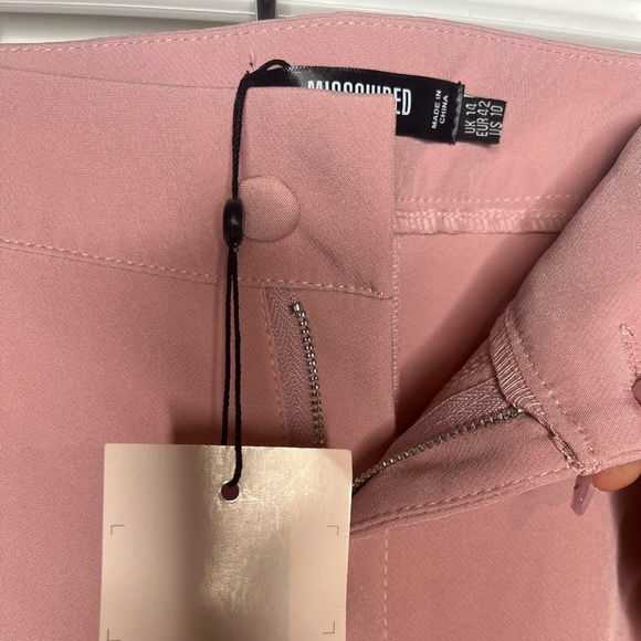 NEW W/TAGS MISSGUIDED TAILORED CIGARETTE TROUSERS - Picture 3 of 3